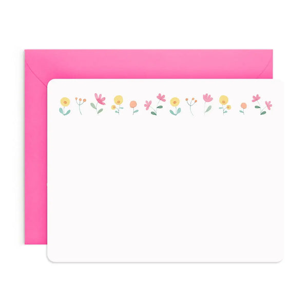 Flat Notes, Spring Flowers Set/8