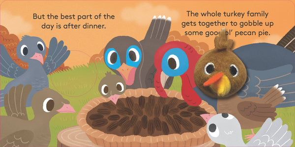 Children's Book, Baby Turkey: Finger Puppet Book