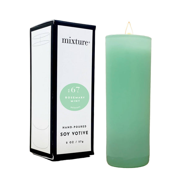 Votive Candle, 2.5oz  Seafoam Salt & Sage