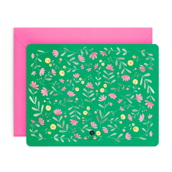 Flat Notes, Spring Flowers Set/8