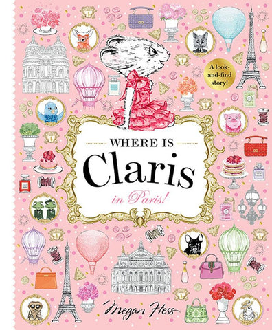 Children's Book, Where is Claris? In Paris