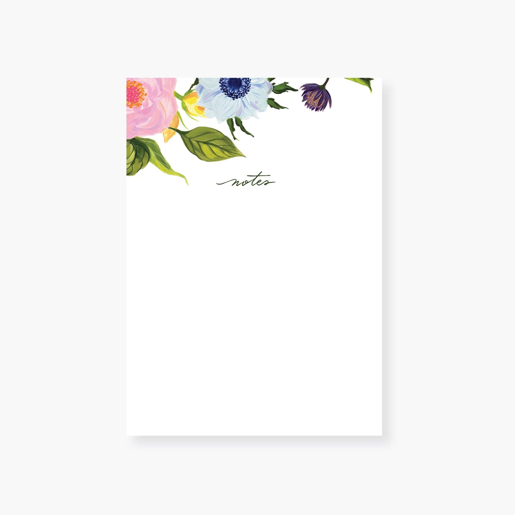 Notepad, Chubby Garden Floral