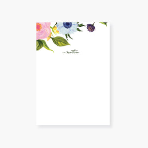 Notepad, Chubby Garden Floral