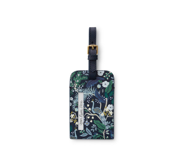 Peacock Luggage Tag