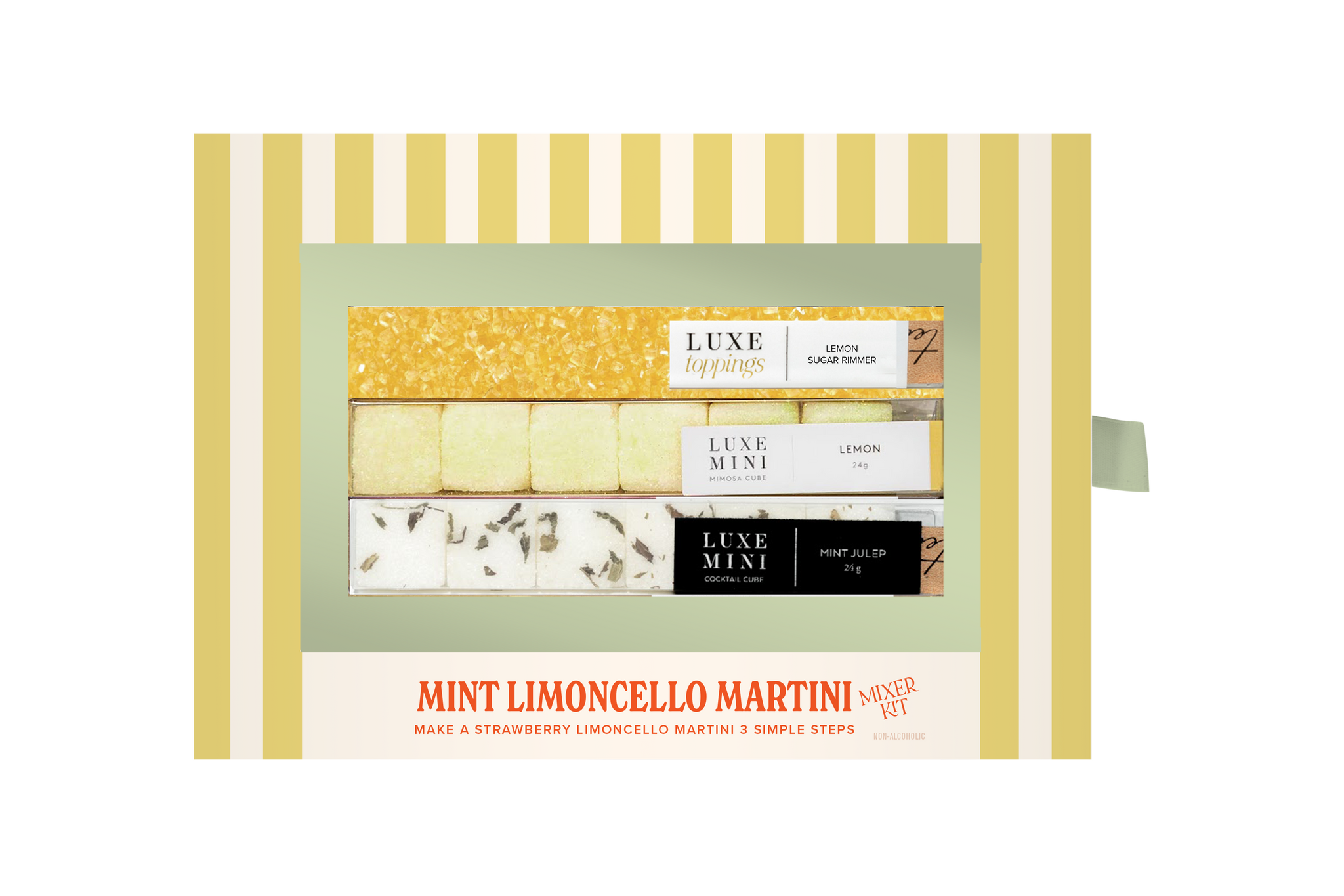 Cocktail Mixer Set, Mint Limoncello