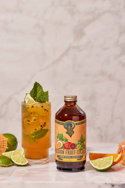 Bar/Beverage Mixer: Passion Fruit Citrus Syrup 12oz