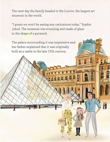 Children's Book, Sightseeing Sophie in Paris