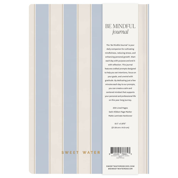 Journal, Be Mindful Prompted