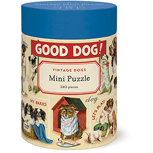 Puzzle Mini, Vintage Dogs