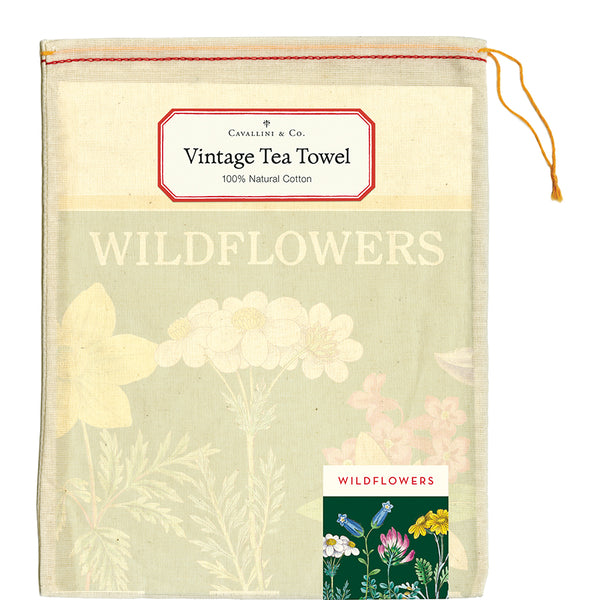 Tea Towel, Wildflowers