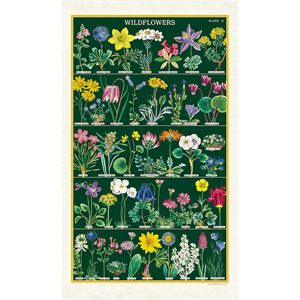 Tea Towel, Wildflowers