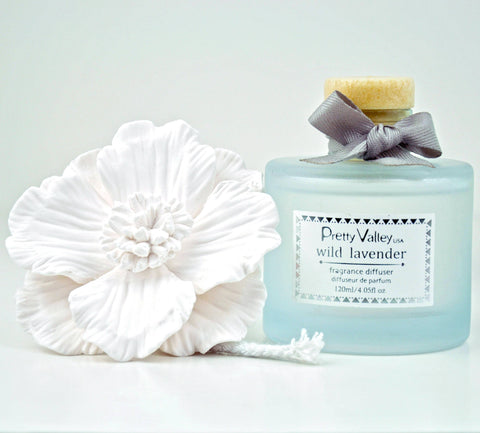Diffuser Flower Gift Set - Lavender