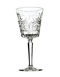Glass, 10 oz. Stem Fleur de Lis