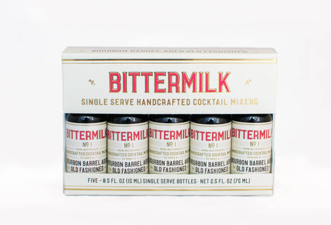 Bittermilk No 1. Bourbon Barrel Aged Old Fashioned (5 Singles)