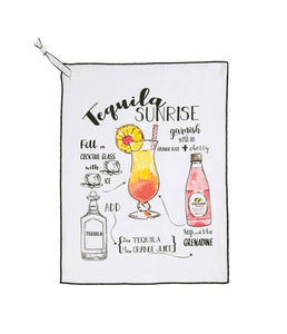 Tea Towel, Tequila Sunrise