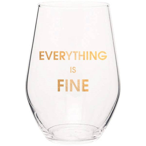 Glass, Wine Sayings, Everything Is Fine