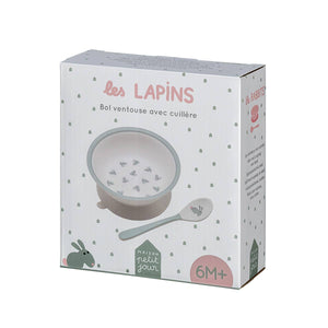 Babyware: Suction Bowl w/ Rabbits