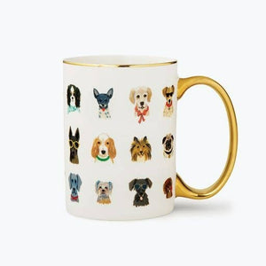 Mug, Dog Days Porcelain