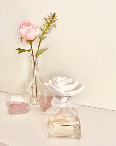 Diffuser Flower Gift Set - Rose Petals
