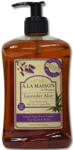 Liquid Soap, Lavender Aloe, Made in France