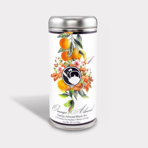 Tea Tin, Orange Almond Black Tea