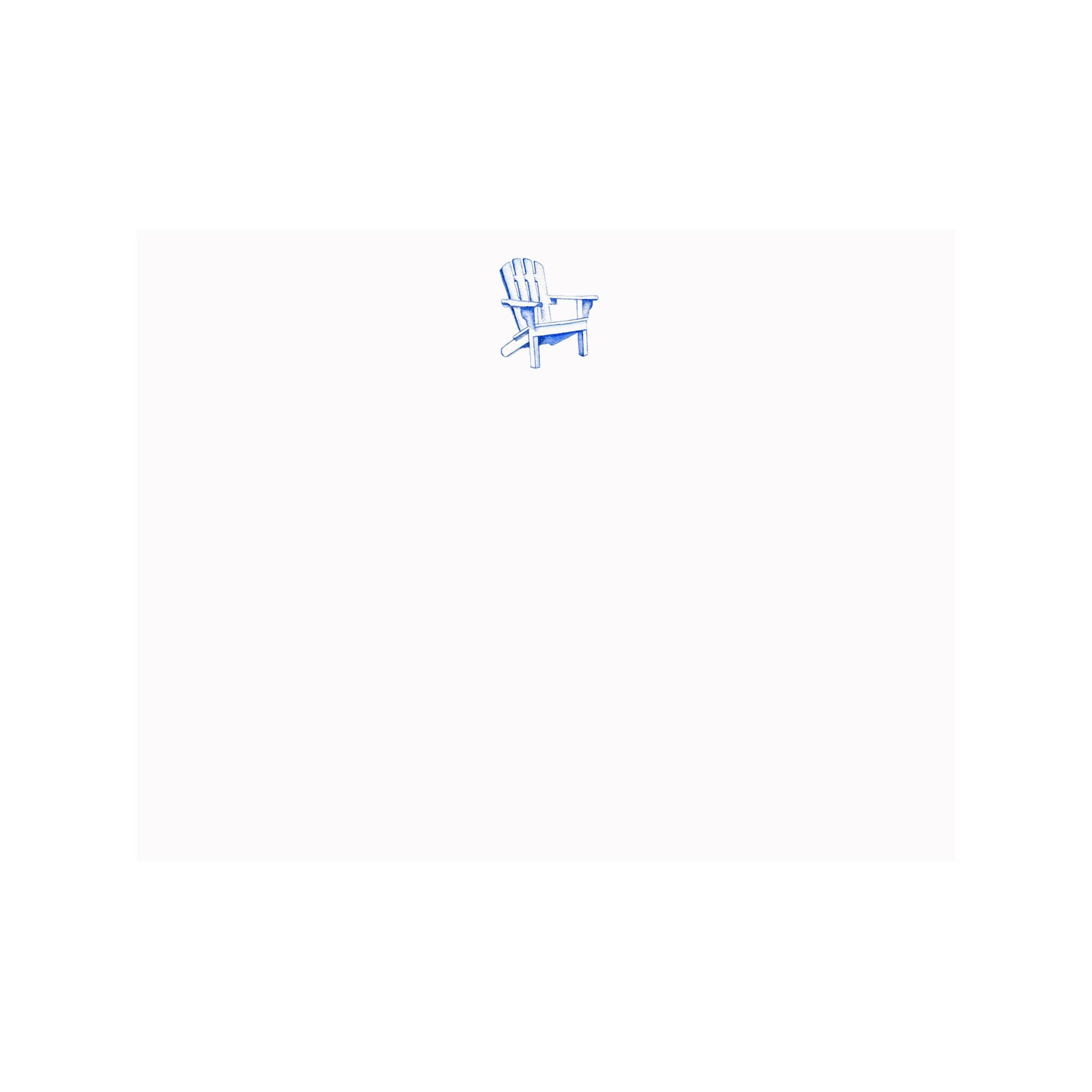 Boxed Cards, Set of 8  Adirondack Chair
