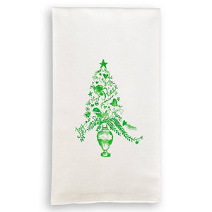 Tea Towel, Green Peace Tree