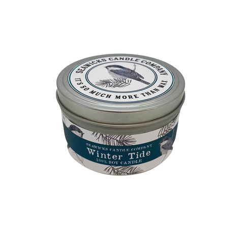 Candle, Winter Tide Travel Tin