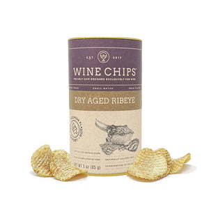 Wine Chips, Dry Aged Ribeye 3oz
