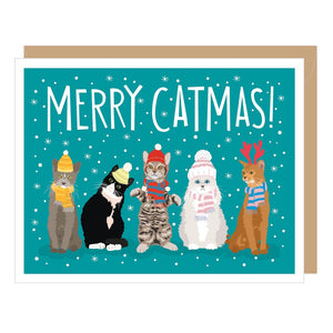 Boxed Cards, Merry Catmas