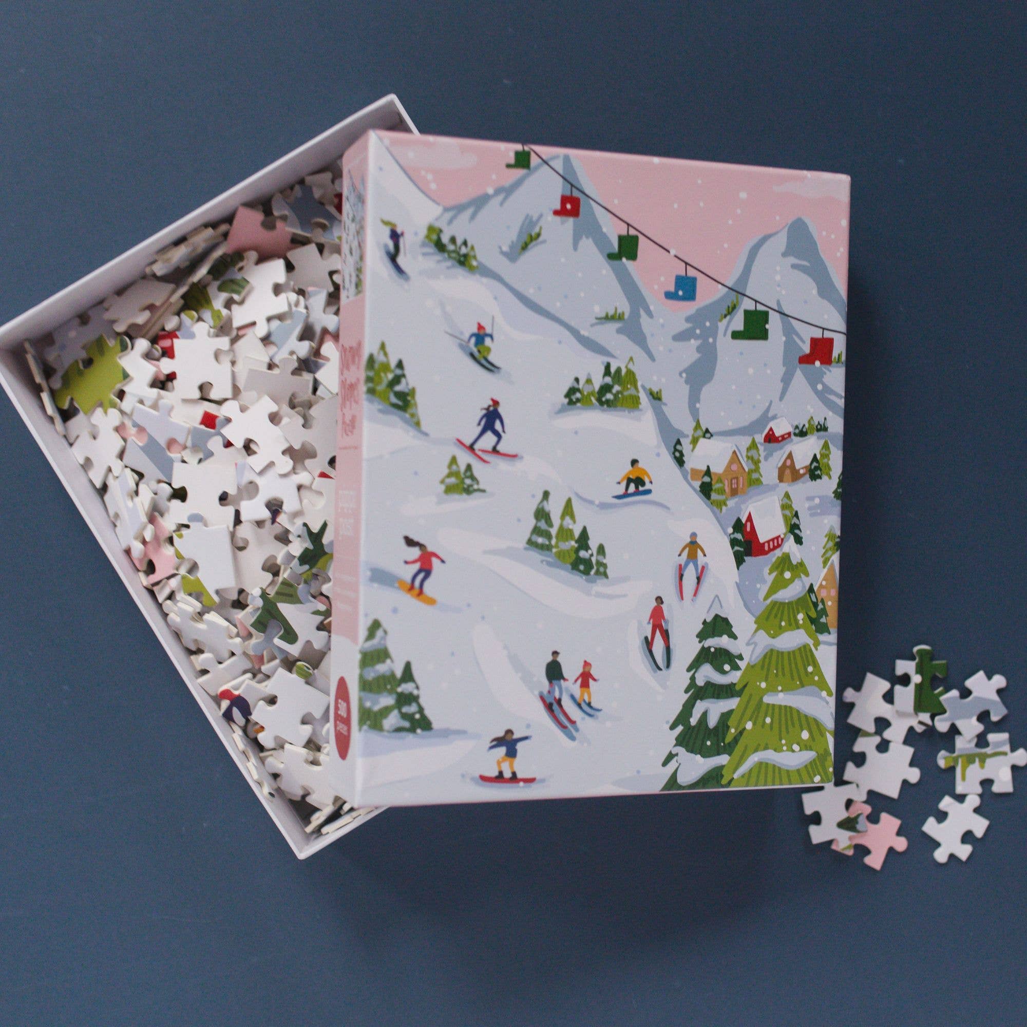 Puzzle, Snowy Slopes