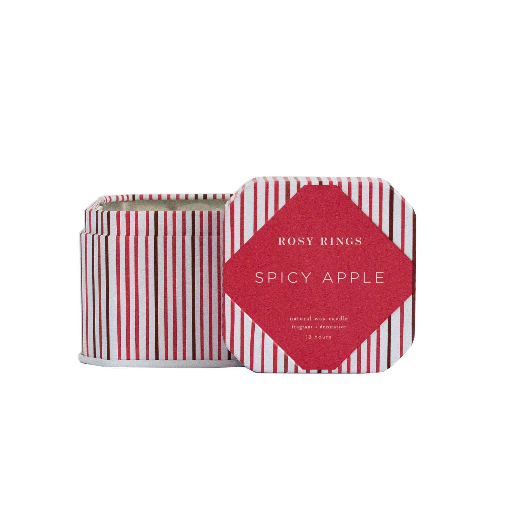 Candle Tin Mini, Spicy Apple Holiday