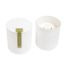 Olive  2 Wick Candle, w/ Lid 10oz