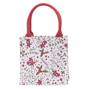 Gift Tote, Reusable Itsy Bitsy Holly