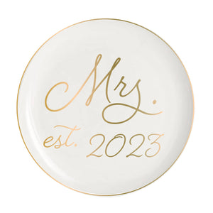 Trinket/Jewelry Dish: Mrs 2023