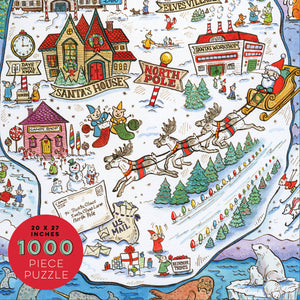 Puzzle, Greetings From The North Pole 1000 pc