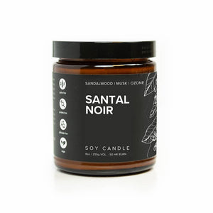 Soy Candle - Santal Noir - 9 oz