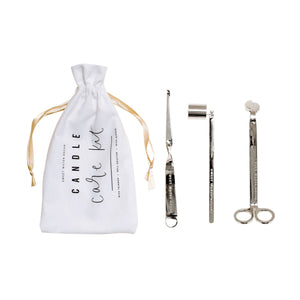 Candle Care Kit, Silver