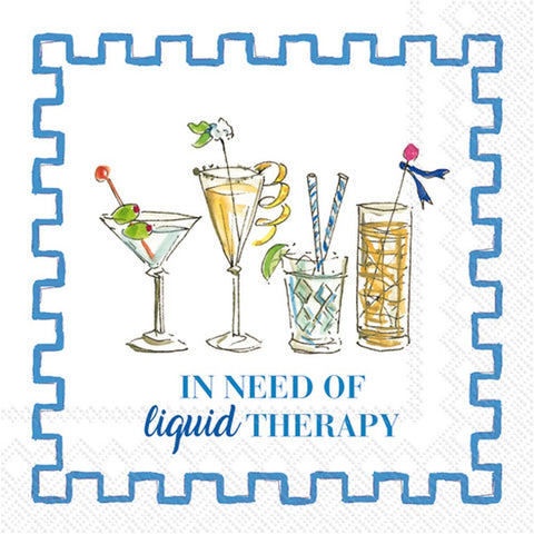 Napkins, Cocktail, Liquid Therapy