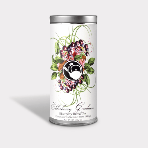 Tea Tin, Elderberry Goodness Herbal Tea