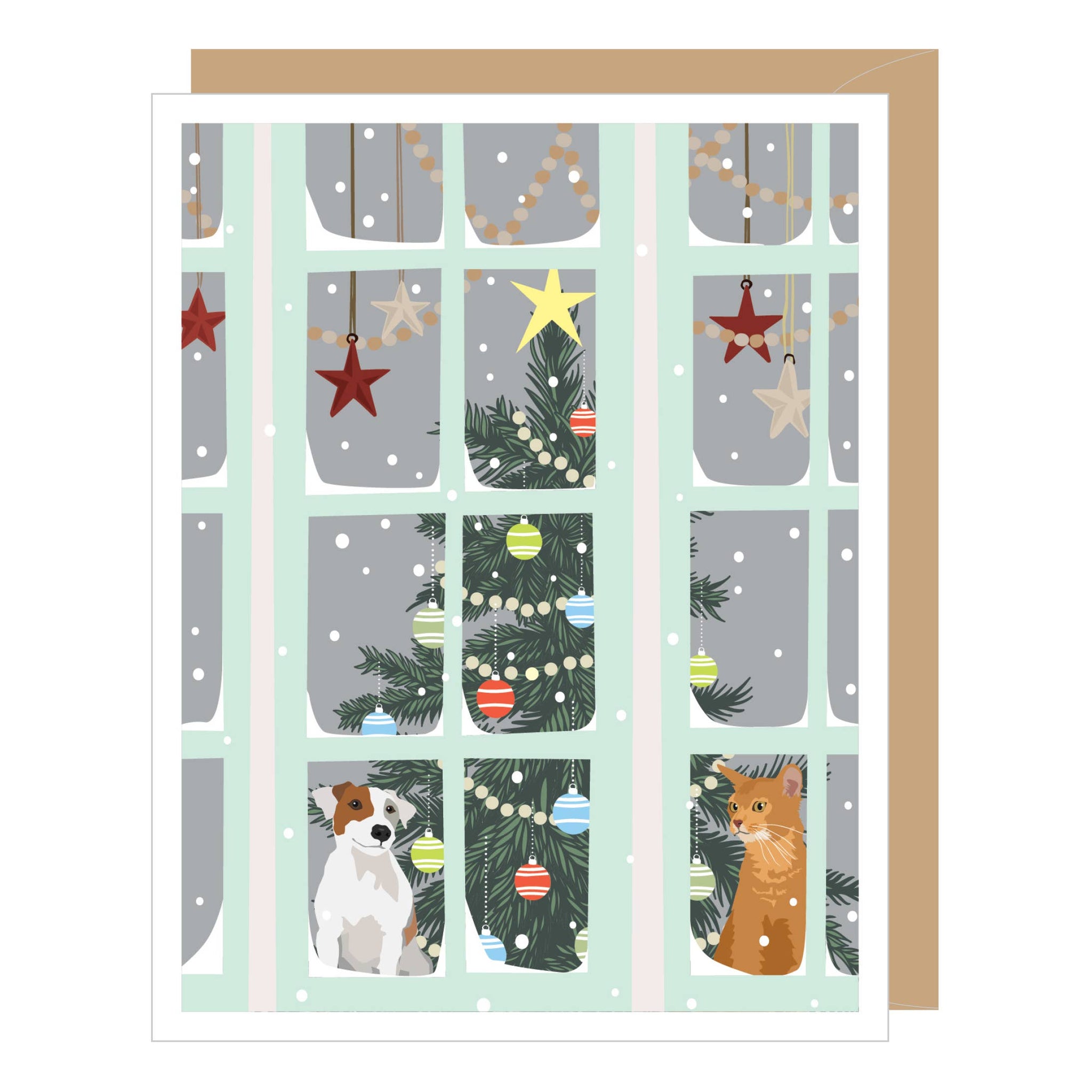 Boxed, Holiday Pets in Window