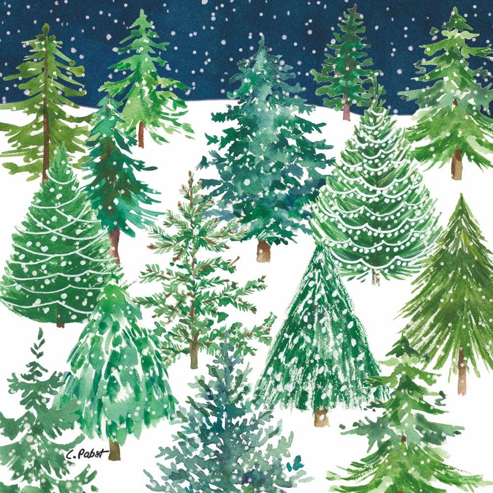 Napkins, Cocktail, Winter Dream
