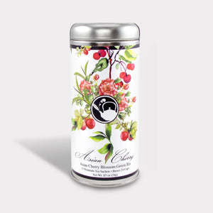 Tea Tin, Asian Cherry Blossom Green Tea