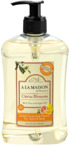 Liquid Soap, Citrus Blossom, Made in France