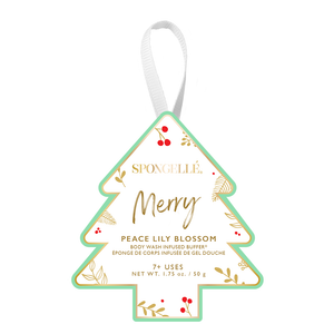 Body Buffer, Peace Lily Blossom Holiday Ornament