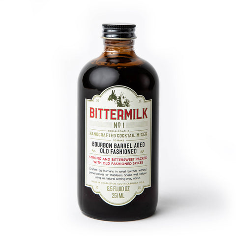 Bittermilk No.1 - 8oz Bourbon Barrel Aged Old Fashioned