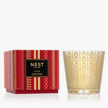 Nest Candle, 3-wick Holiday