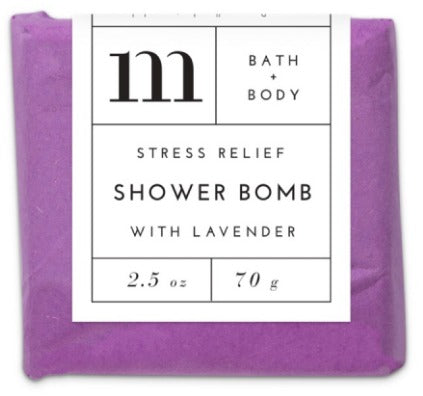 Shower Bomb, Lavender Stress Relief, 2.5oz