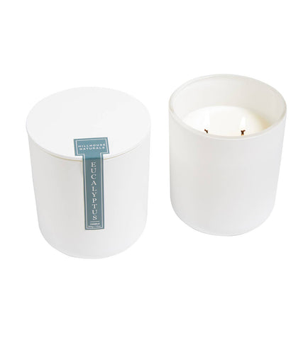 Eucalyptus 2 Wick Candle w/ Lid, 10oz