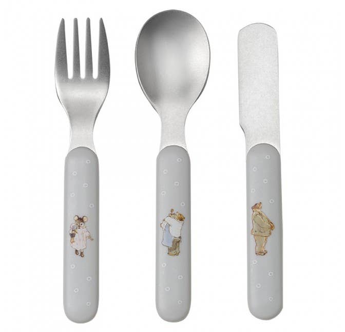 Babyware: Cutlery Set, Plastic and Stainless Steel
